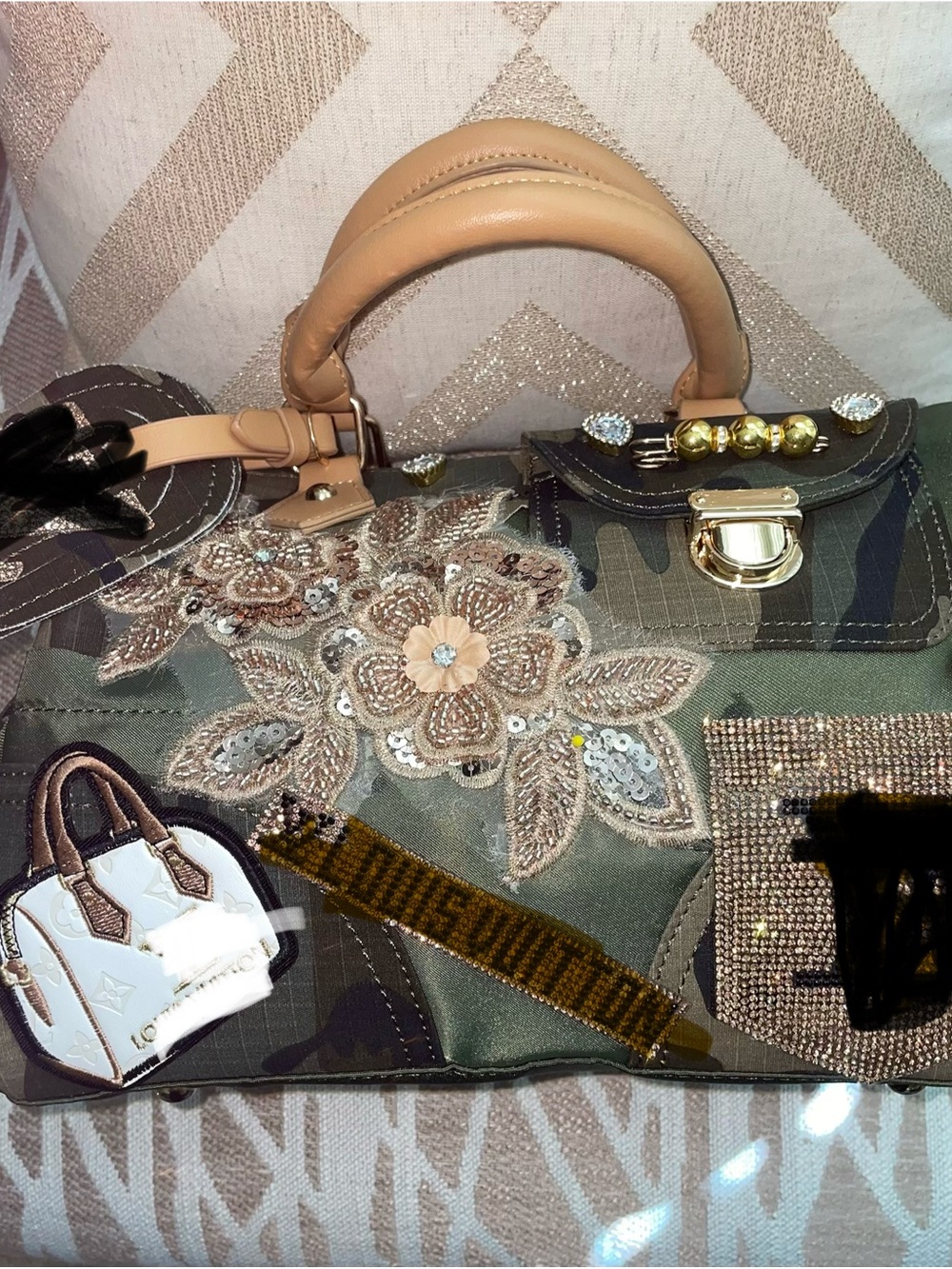 Camo Custom Made Junk Bag
